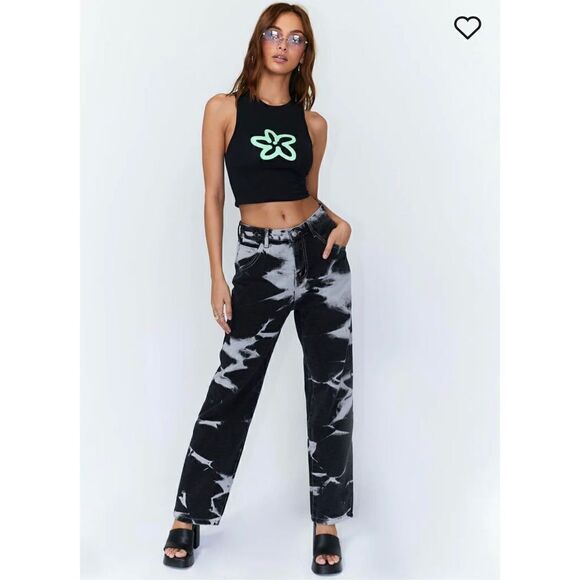 Princess Polly‎ James Denim Jeans Size 2 - Picture 9 of 9